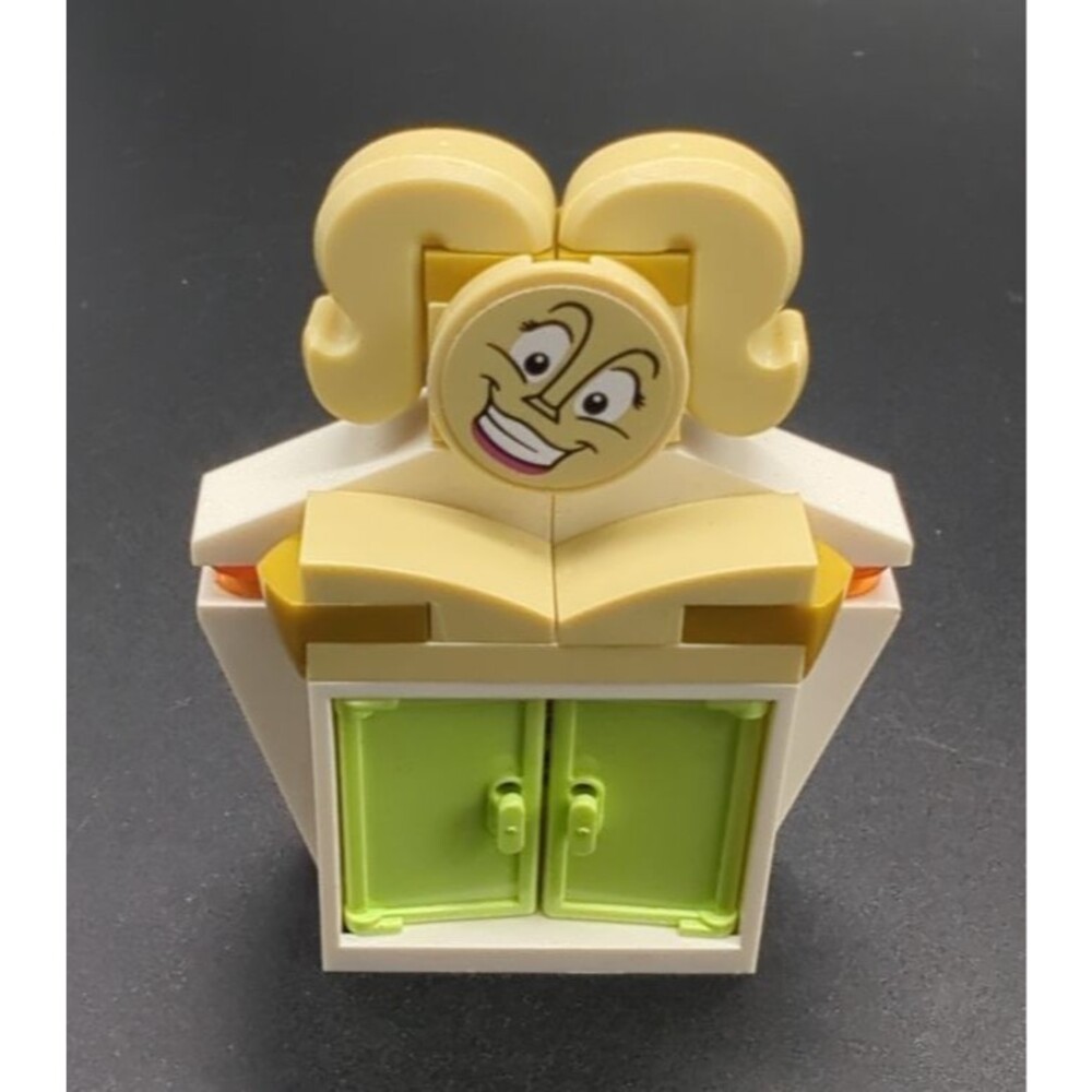 LEGO Disney Princess Minifigure Wardrobe - Printed Face (dp130) 43196 Belle